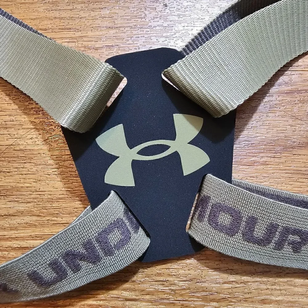 Under Armour UA Binocular Harness Brown Green Black Adjustable Military Tactical